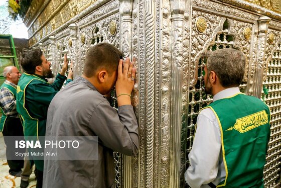 گزارش تصویری | گل آرایی ضریح حضرت معصومه (س) به مناسبت سالروز ورود ایشان به قم