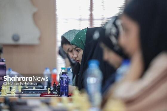 گزارش تصویری | مسابقات کشوری شطرنج دختران در مشهد