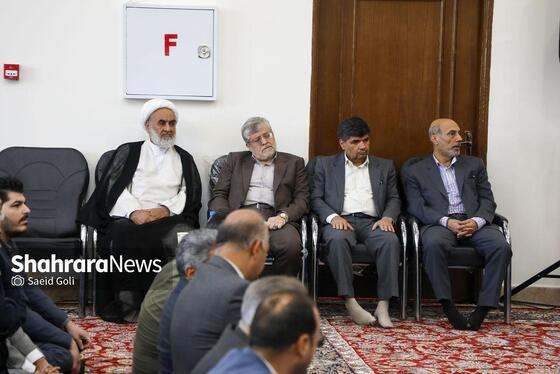 گزارش تصویری | آیین بهره‌برداری از مصلای شهدای مدافع حرم بوستان خورشید و ۱۵ پروژه عمرانی در منطقه ۹ مشهد