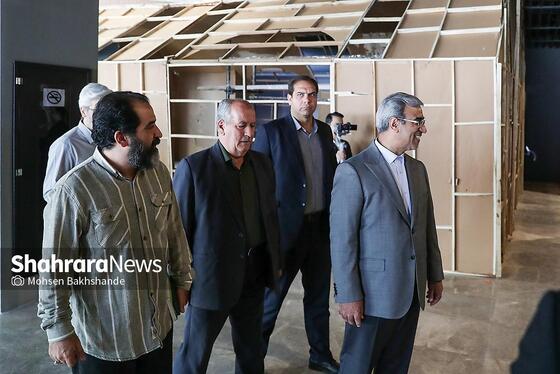 گزارش تصویری | بازدید استاندار خراسان رضوی از پشت صحنه فیلم کاکالوتی