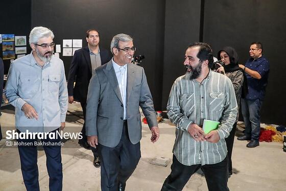 گزارش تصویری | بازدید استاندار خراسان رضوی از پشت صحنه فیلم کاکالوتی