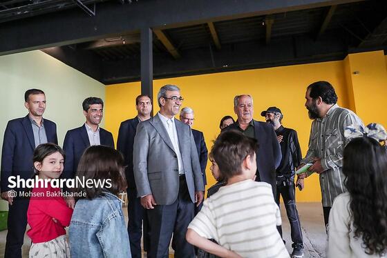 گزارش تصویری | بازدید استاندار خراسان رضوی از پشت صحنه فیلم کاکالوتی