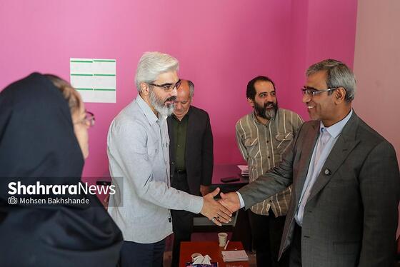گزارش تصویری | بازدید استاندار خراسان رضوی از پشت صحنه فیلم کاکالوتی