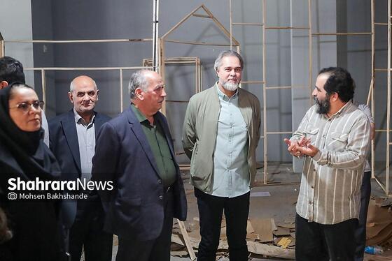 گزارش تصویری | بازدید معاون وزیر فرهنگ و رئیس سازمان سینمایی، سمعی و بصری از پشت صحنه فیلم کاکالوتی