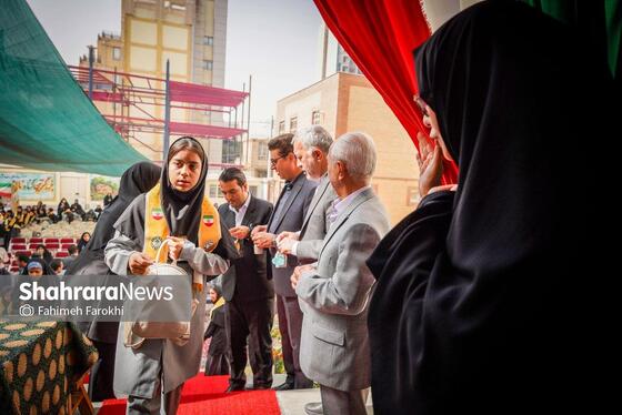 گزارش تصویری | جشن ورود دانش آموزان پایه هفتم به دوره اول متوسطه