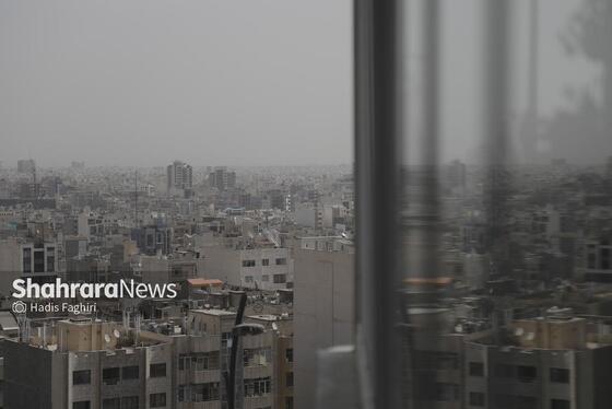 گزارش تصویری | هوای مشهد در شرایط «بسیار ناسالم»