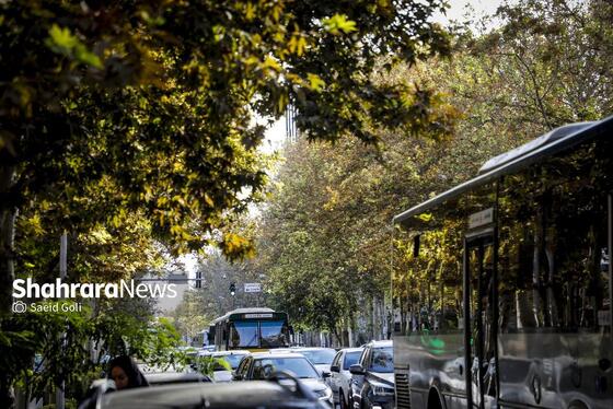 گزارش تصویری | وضعیت ترافیک سطح شهر مشهد در روز اول مهر ۱۴۰۴