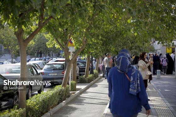 گزارش تصویری | وضعیت ترافیک سطح شهر مشهد در روز اول مهر ۱۴۰۴