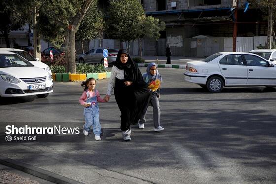 گزارش تصویری | وضعیت ترافیک سطح شهر مشهد در روز اول مهر ۱۴۰۴