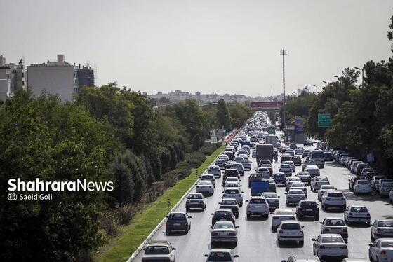 گزارش تصویری | وضعیت ترافیک سطح شهر مشهد در روز اول مهر ۱۴۰۴