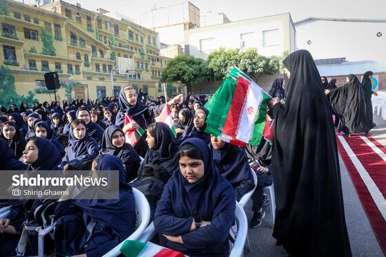 گزارش تصویری | مراسم آغازین سال تحصیلی در دبیرستان دخترانه ذبیح الله هوشیار