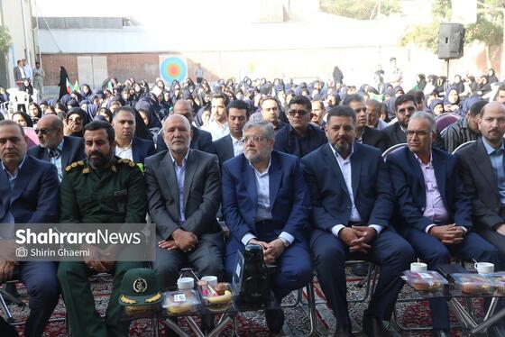 گزارش تصویری | مراسم آغازین سال تحصیلی در دبیرستان دخترانه ذبیح الله هوشیار