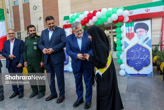 گزارش تصویری | مراسم آغازین سال تحصیلی در دبیرستان دخترانه ذبیح الله هوشیار