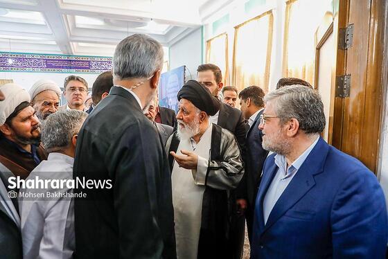 گزارش تصویری | مراسم زنگ نماز در دبیرستان دولتی حسن برزگر مشهد