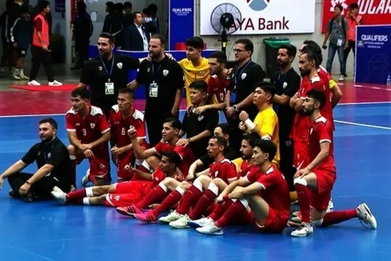 عکس‌هایی از دیدارهای تیم ملی فوتسال افغانستان در مقابل مالدیو و میانمار