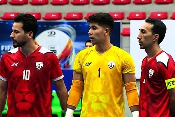 عکس‌هایی از دیدارهای تیم ملی فوتسال افغانستان در مقابل مالدیو و میانمار