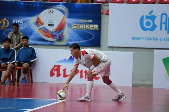 عکس‌هایی از دیدارهای تیم ملی فوتسال افغانستان در مقابل مالدیو و میانمار