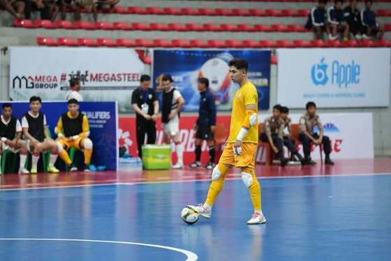 عکس‌هایی از دیدارهای تیم ملی فوتسال افغانستان در مقابل مالدیو و میانمار