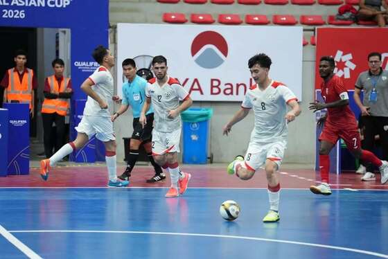 عکس‌هایی از دیدارهای تیم ملی فوتسال افغانستان در مقابل مالدیو و میانمار