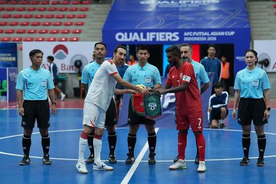 عکس‌هایی از دیدارهای تیم ملی فوتسال افغانستان در مقابل مالدیو و میانمار