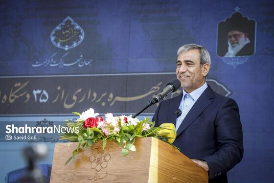 گزارش تصویری | آيين بهره‌برداری از ۳۵ دستگاه اتوبوس جديد در مشهد