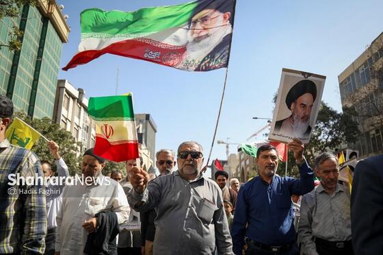 گزارش تصویری | راهپیمایی جمعه «خشم و نصر» در مشهد