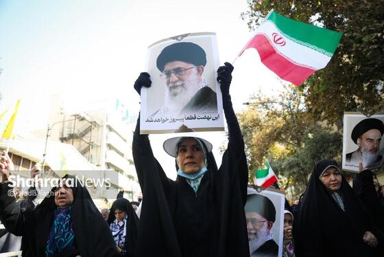 گزارش تصویری | راهپیمایی جمعه «خشم و نصر» در مشهد
