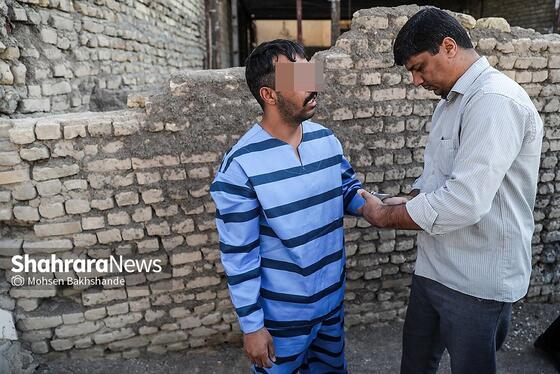 گزارش تصویری | بازسازی صحنه قتل در اسماعیل آباد مشهد