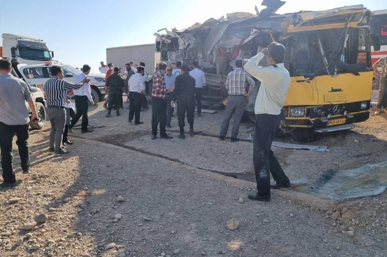 ۲ فوتی در تصادف اتوبوس حامل دانشجویان در جاده سمنان + جزئیات و عکس (۸ مهرماه ۱۴۰۴)