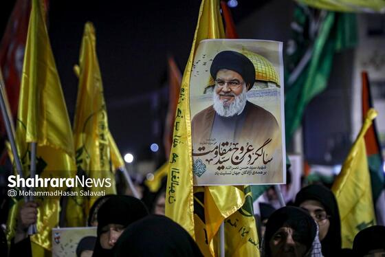 گزارش تصویری | بزرگداشت اولین سالگرد شهادت سیدالشهدای مقاومت، شهید سید حسن نصرالله در مشهد