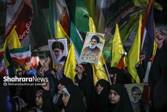 گزارش تصویری | بزرگداشت اولین سالگرد شهادت سیدالشهدای مقاومت، شهید سید حسن نصرالله در مشهد