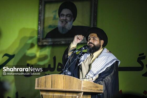 گزارش تصویری | بزرگداشت اولین سالگرد شهادت سیدالشهدای مقاومت، شهید سید حسن نصرالله در مشهد