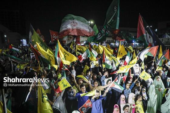 گزارش تصویری | بزرگداشت اولین سالگرد شهادت سیدالشهدای مقاومت، شهید سید حسن نصرالله در مشهد