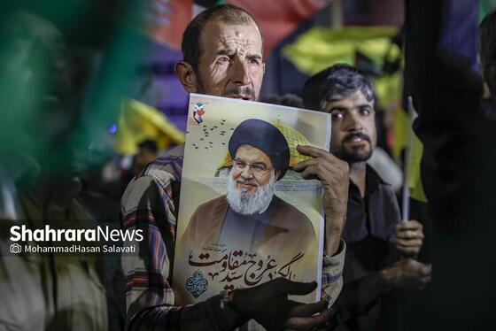 گزارش تصویری | بزرگداشت اولین سالگرد شهادت سیدالشهدای مقاومت، شهید سید حسن نصرالله در مشهد