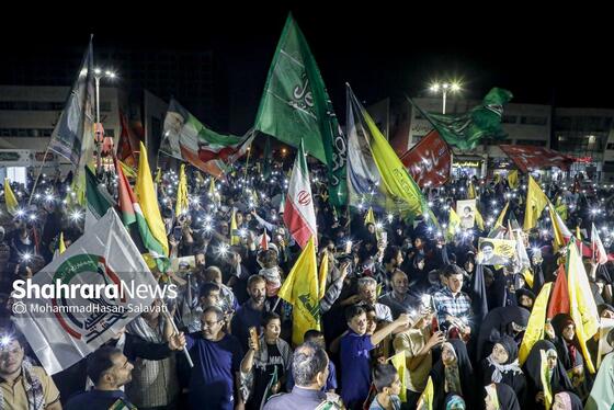 گزارش تصویری | بزرگداشت اولین سالگرد شهادت سیدالشهدای مقاومت، شهید سید حسن نصرالله در مشهد