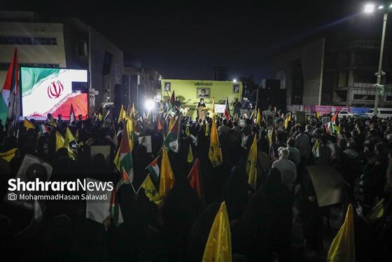 گزارش تصویری | بزرگداشت اولین سالگرد شهادت سیدالشهدای مقاومت، شهید سید حسن نصرالله در مشهد