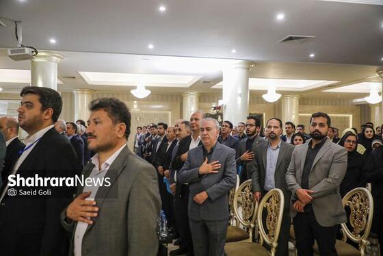 گزارش تصویری | نخستین همایش ملی «گردشگری و تحول پایدار» و آیین رونمایی و تحویل ۳۰ دستگاه خودروی سنگین ویژه خدمات شهری به شهرداری‌های خراسان رضوی