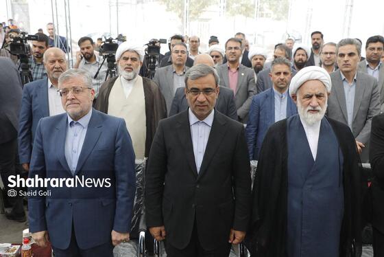 گزارش تصویری | آغاز عملیات اجرایی بزرگ‌ترین پروژه مشارکتی مسکن شرق کشور در مشهد
