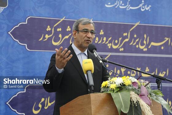 گزارش تصویری | آغاز عملیات اجرایی بزرگ‌ترین پروژه مشارکتی مسکن شرق کشور در مشهد