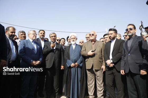 گزارش تصویری | آغاز عملیات اجرایی بزرگ‌ترین پروژه مشارکتی مسکن شرق کشور در مشهد