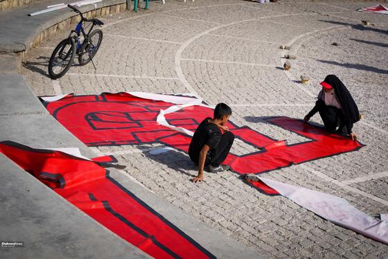 چیدمان چهار هزار درنای کاغذی در حمایت از کودکان غزه