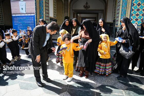 گزارش تصویری | رویداد بزرگ جشن غنچه‌ها در حرم امام‌رضا(ع) (۱۲ مهر ۱۴۰۴)