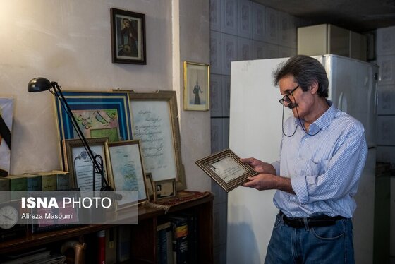 گزارش تصویری | دفتر کار احمد محمود در نارمک تهران