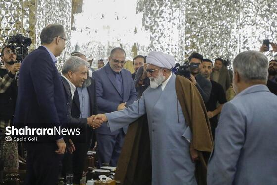 گزارش تصویری | دیدار اعضای تیم‌های ملی کشتی آزاد و فرنگی با تولیت آستان قدس رضوی