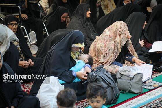 گزارش تصویری | مهمانان کوچک حرم رضوی