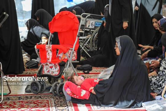 گزارش تصویری | مهمانان کوچک حرم رضوی