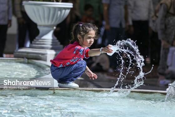 گزارش تصویری | مهمانان کوچک حرم رضوی