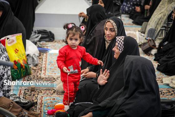 گزارش تصویری | مهمانان کوچک حرم رضوی