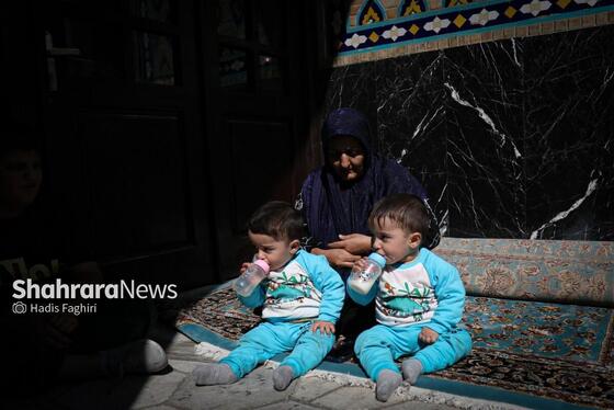 گزارش تصویری | مهمانان کوچک حرم رضوی