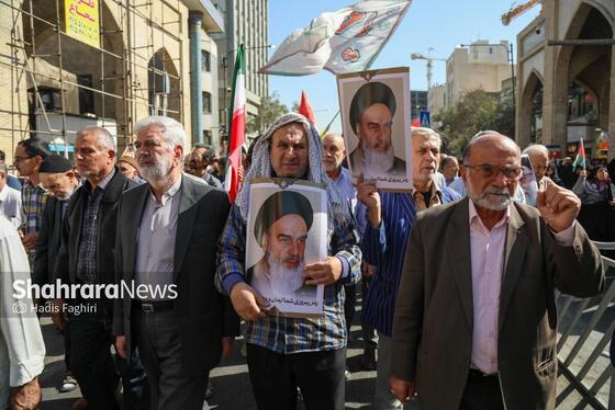 گزارش تصویری | راهپیمایی «بشارت نصر» در مشهد